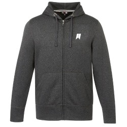 Adult Polyester Full-Zip Hooded Sweatshirt - FANION