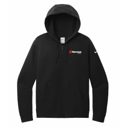 NIKE CLUB FLEECE SLEEVE SWOOSH LADIES' FULL ZIP HOODIE