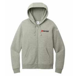 NIKE CLUB FLEECE SLEEVE SWOOSH LADIES' FULL ZIP HOODIE