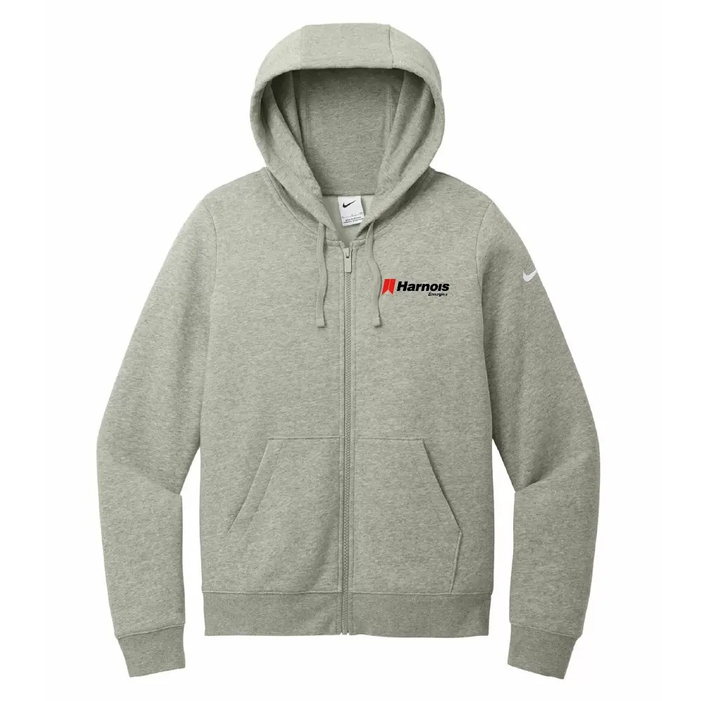 NIKE CLUB FLEECE SLEEVE SWOOSH LADIES' FULL ZIP HOODIE