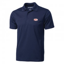 100% Polyester anti-addict short sleeve polo shirt