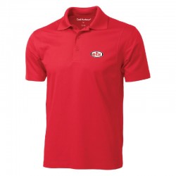 Polo 100% Polyester anti-accro manche courte