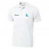 Short-sleeved polo shirt 100% Polyester anti-snag