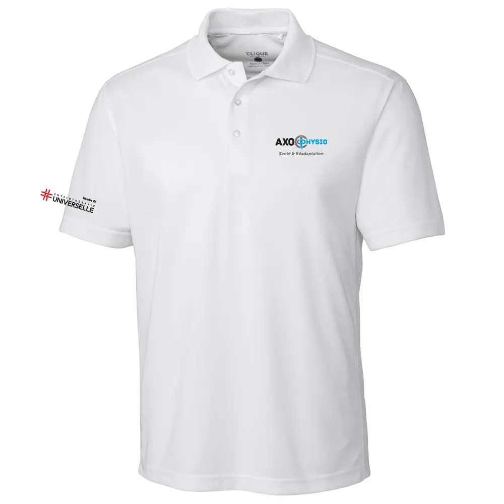 Polo manches courtes pour hommes