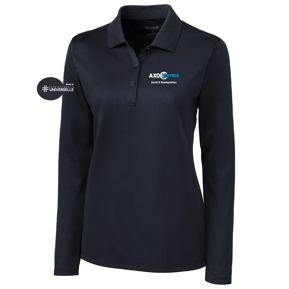 Polo manches longue pour femmes
