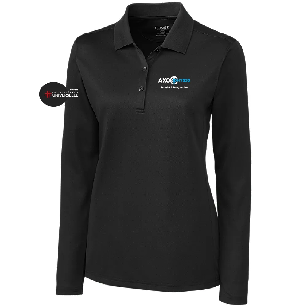 Polo manches longue pour femmes