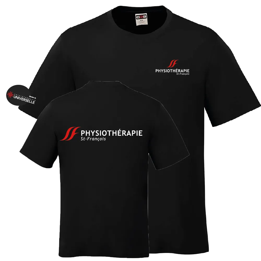 T-shirt col rond pour hommes