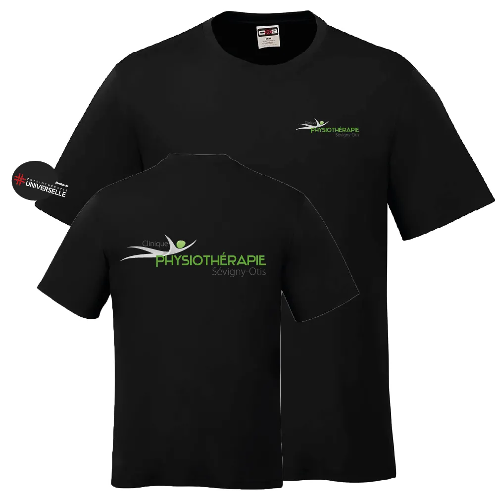 T-shirt col rond pour hommes