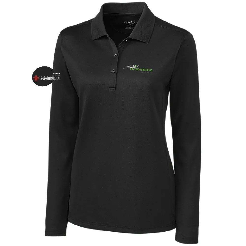 Polo manches longue pour femmes