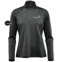 Women's 1/4 Zip Long Sleeve Polo