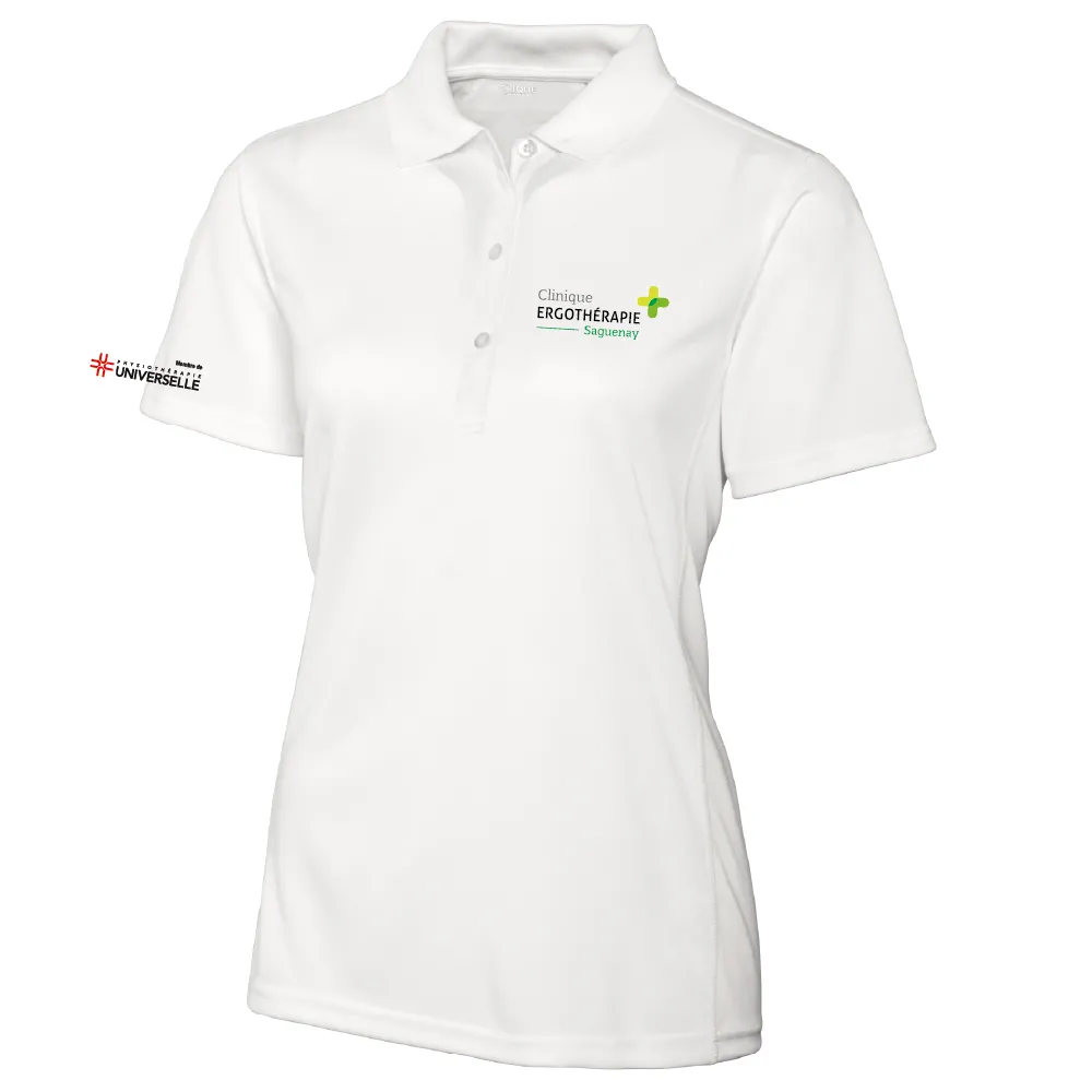 Polo manches courte pour femmes