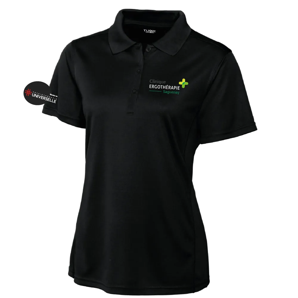 Polo manches courte pour femmes