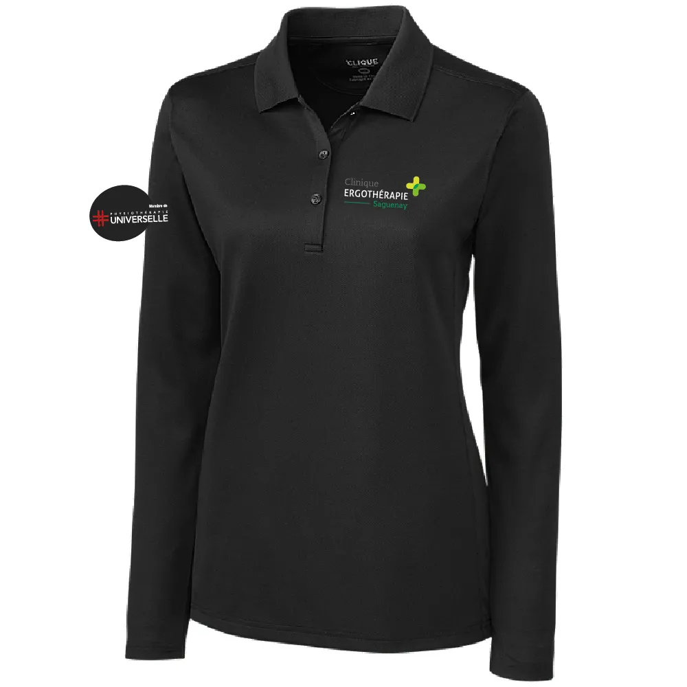 Polo manches longue pour femmes