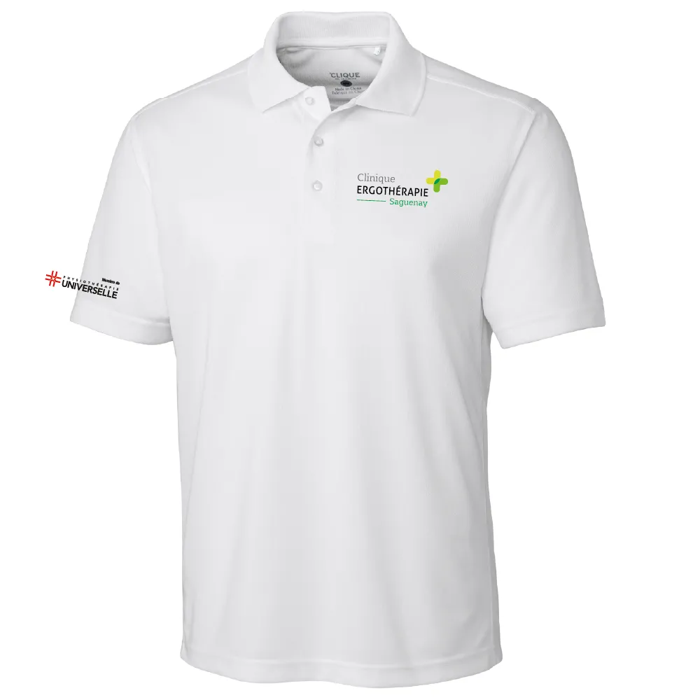 Polo manches courtes pour hommes