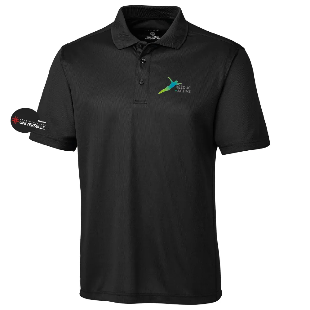 Polo manches courtes pour hommes