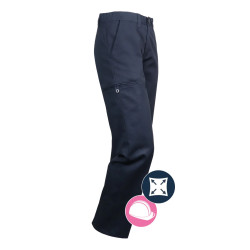 Pantalon bleu sans poche