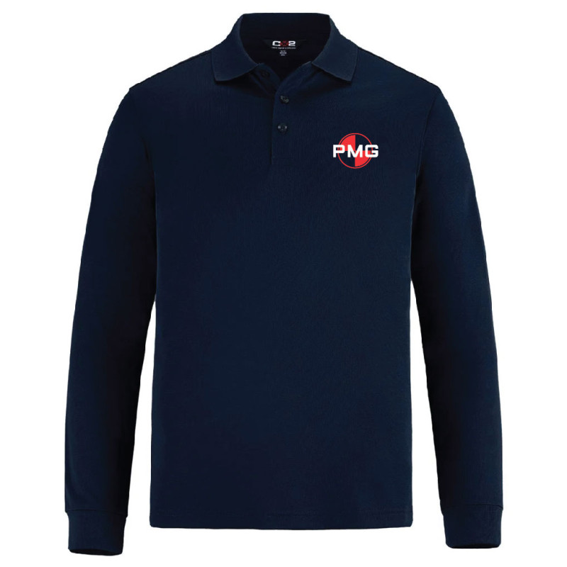 Polo manches longues pour homme