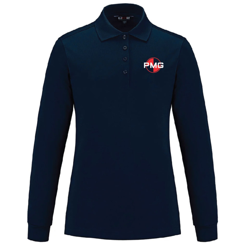 Polo manches longues pour femme