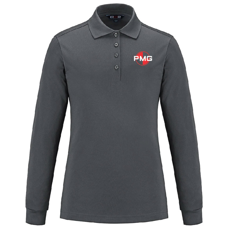 Polo manches longues pour femme