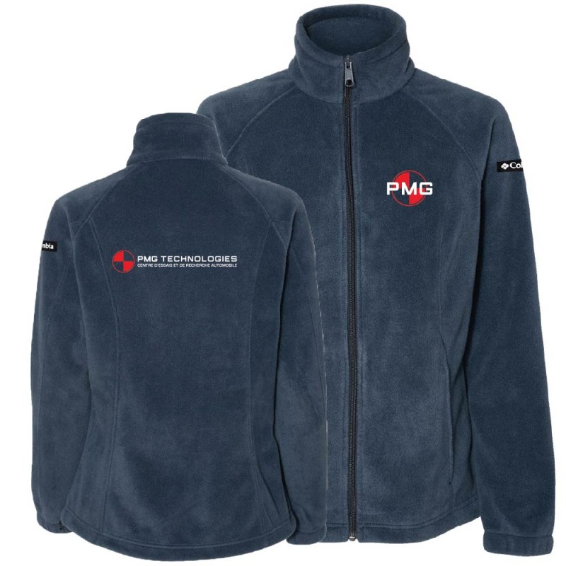 Women's Full zip Columbia jacket