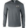 T-Shirt à manches longues pré-rétréci.