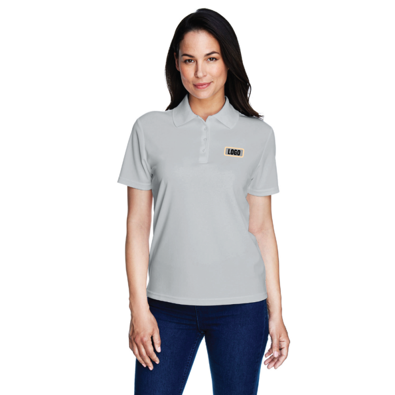 Polo performance pour femme en piqué