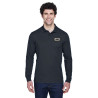 PINNACLE Men's Long Sleeve Pique Polo Shirt