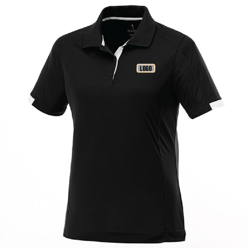Polo 100% Micro polyester texturé à fini hydrofuge