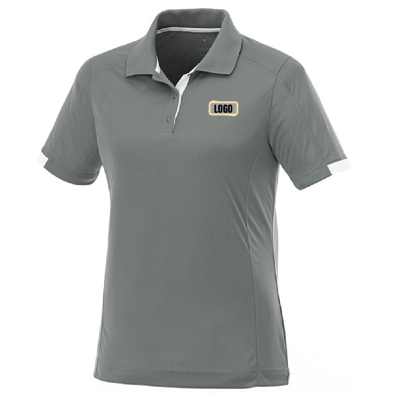 Polo 100% Micro polyester texturé à fini hydrofuge