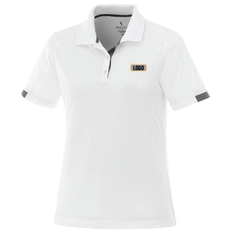 Polo 100% Micro polyester texturé à fini hydrofuge
