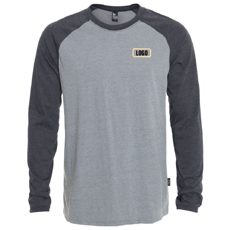 Unisex raglan long sleeve t-shirt