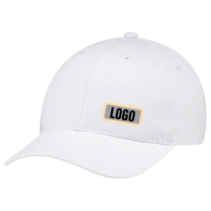 6-panel brushed cotton cap
