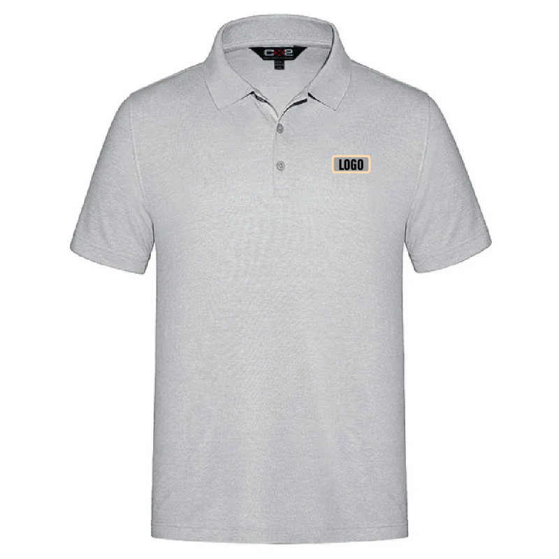 Elite - Polo Piqué en Coton/Poly/Élasthanne pour Homme