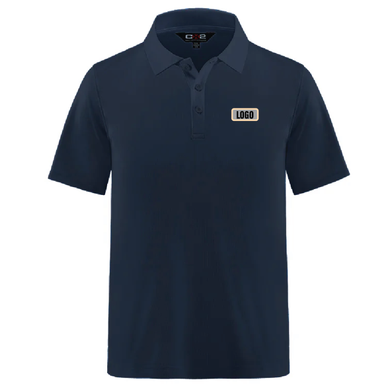 Elite - Polo Piqué en Coton/Poly/Élasthanne pour Homme