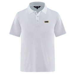Elite - Polo Piqué en Coton/Poly/Élasthanne pour Homme