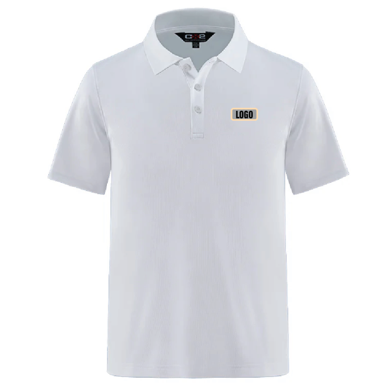 Elite - Polo Piqué en Coton/Poly/Élasthanne pour Homme