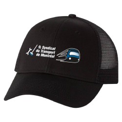 Casquette Noir  camionneur Valucap