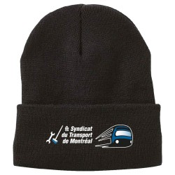 12" Sherpa Lined Cuffed Beanie 100% acrylic