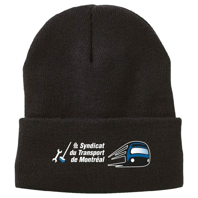 12" Sherpa Lined Cuffed Beanie 100% acrylic