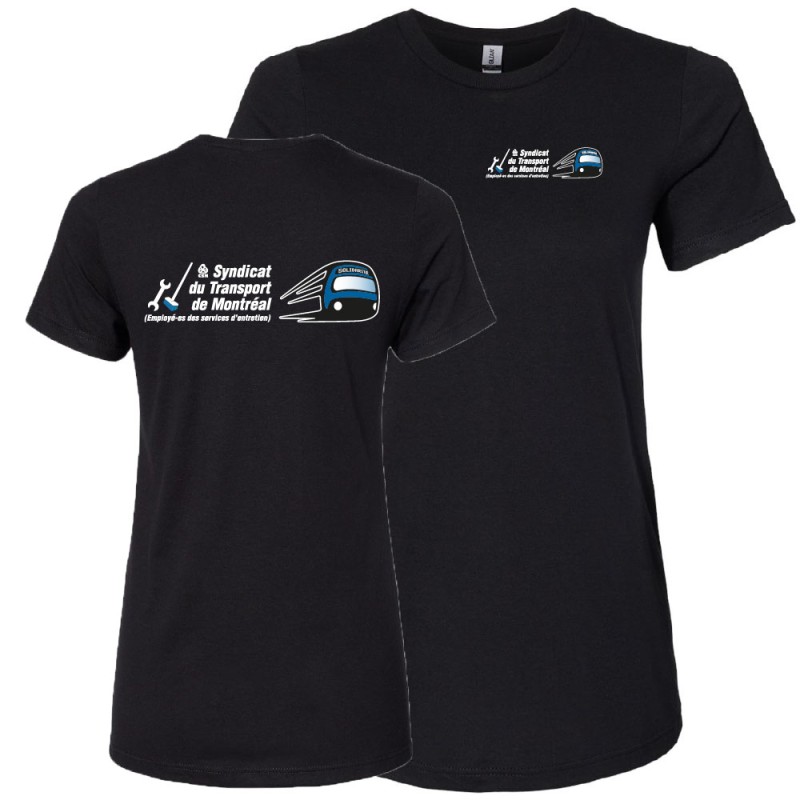 Tshirt (M.C.) pour femme  60/40 coton/polyester