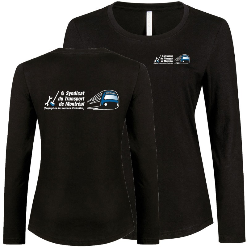 Tshirt (M.L.) pour femme 100 % coton