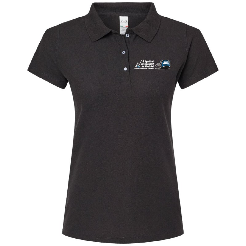 Polo M&O pour femme 50/50 coton/polyester